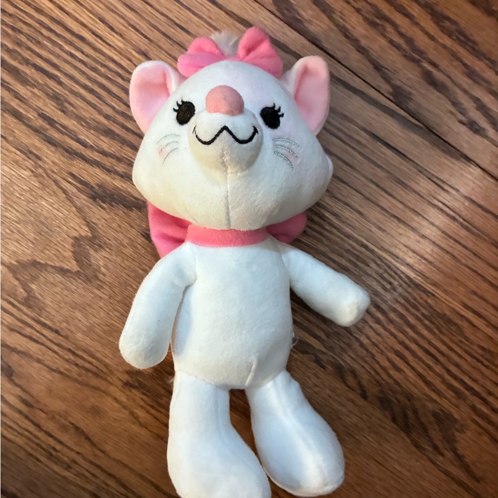 Disney Nuimos Marie Plush Doll Aristocats Pink White Posable Toy Parks Exclusive - Picture 7 of 13